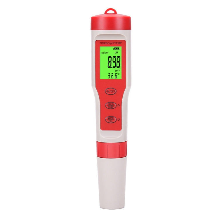 Tester portatile 4 in 1 PH/TDS/EC/TEMP Tester multifunzionale per la qualità dell'acqua, 4-in-1 Test Pen Tester portatile 4 in 1 PH/TDS/EC/TEMP Tester multifunzionale per la qualità dell'acqua, 4-in-1 Test Pen